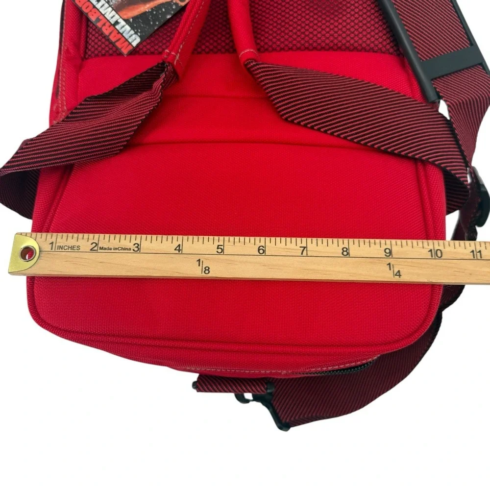 Vintage Marlboro Unlimited Cooler Bag Red‎ Black Insulated Soft Sided Cooler New